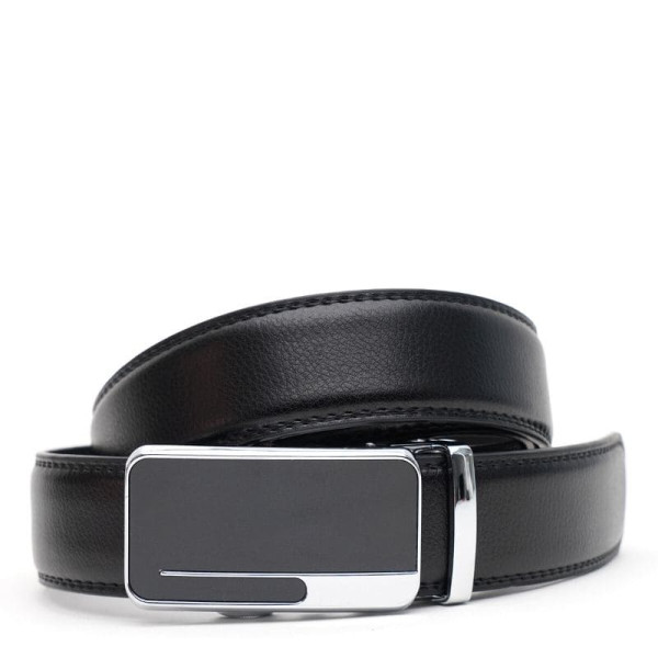 Ремень мужской кожаный JZ SB-JZV1GKX47-black