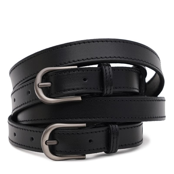Ремень женский кожаный JZ SB-JZ100gen1new2bl-black