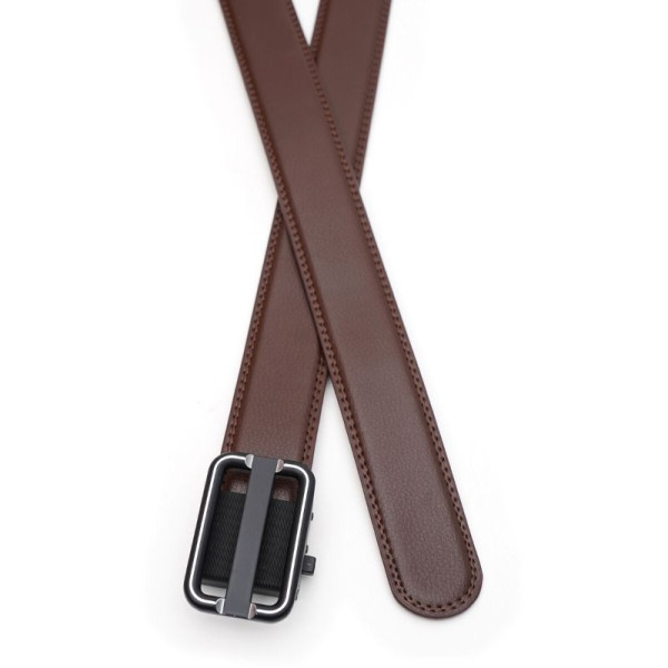 Ремень мужской кожаный JZ SB-JZV1GKX23-brown