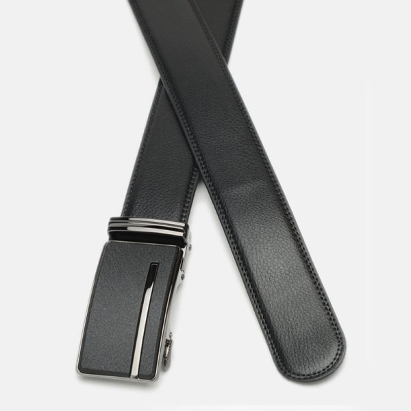 Ремень мужской кожаный JZ SB-JZCV1335-5-black