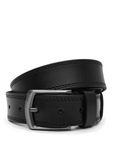 Ремень мужской кожаный JZ SB-JZV1115FX20-black