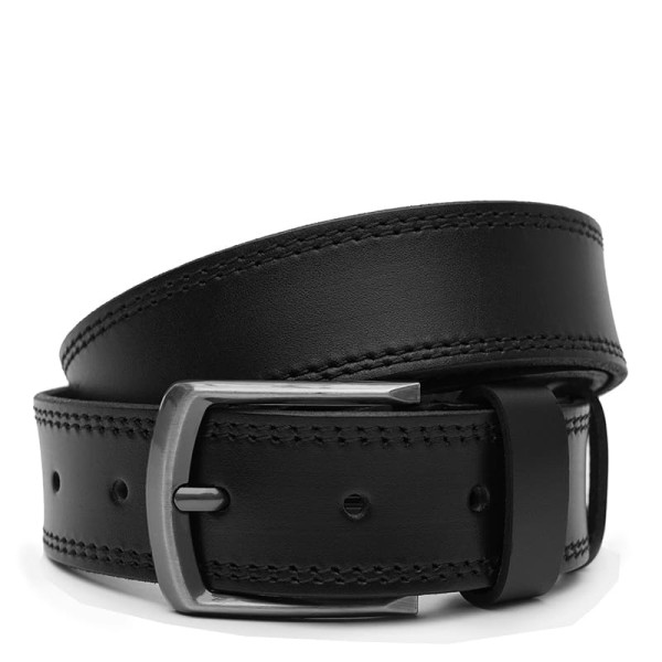Ремень мужской кожаный JZ SB-JZV1115FX20-black