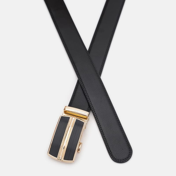 Ремень мужской кожаный JZ SB-JZV1GKX04g-black