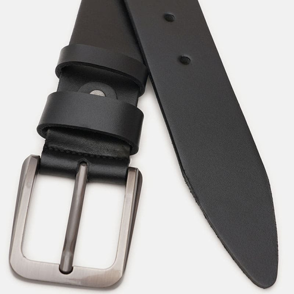 Ремень мужской кожаный JZ SB-JZV1115FX15-black