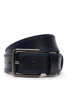Ремень мужской кожаный JZ SB-JZV1115FX50-navy
