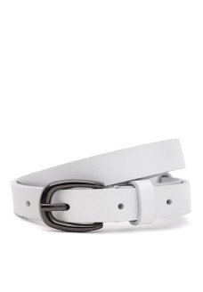 Ремень женский кожаный JZ SB-JZ100v1genw32-white