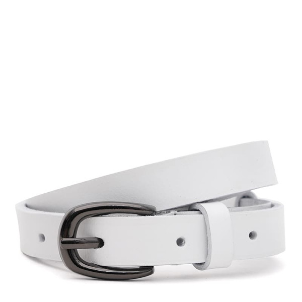 Ремень женский кожаный JZ SB-JZ100v1genw32-white