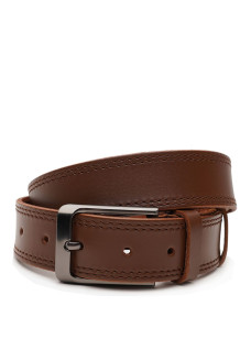 Ремень мужской кожаный JZ SB-JZV1125FX47-brown