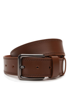Ремень мужской кожаный JZ SB-JZV1125FX51-brown