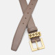 Ремень женский кожаный JZ SB-JZ1FP2206-2t-taupe