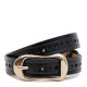 Ремень женский кожаный JZ SB-JZCV1ZK-019bl-black