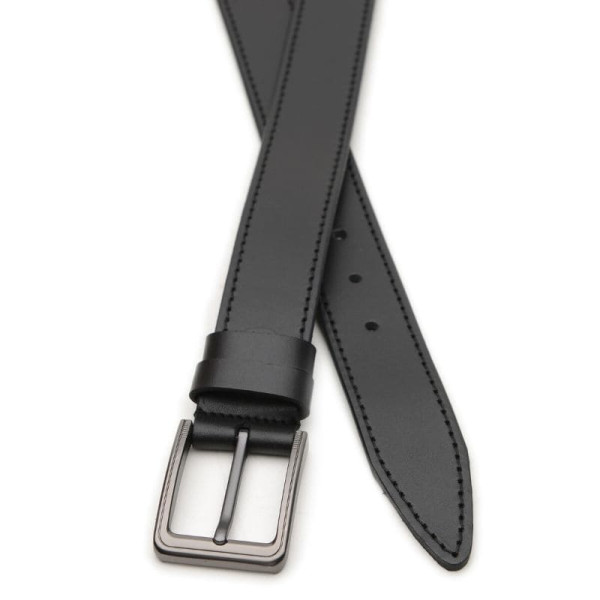 Ремень мужской кожаный JZ SB-JZV1115GX17-black