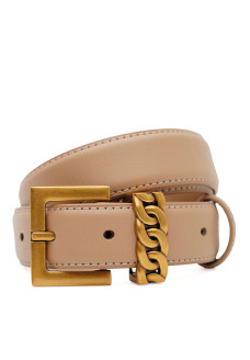 Ремень женский кожаный JZ SB-JZ1FP2206-2be-beige