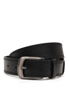 Ремень мужской кожаный JZ SB-JZV1115FX02-black