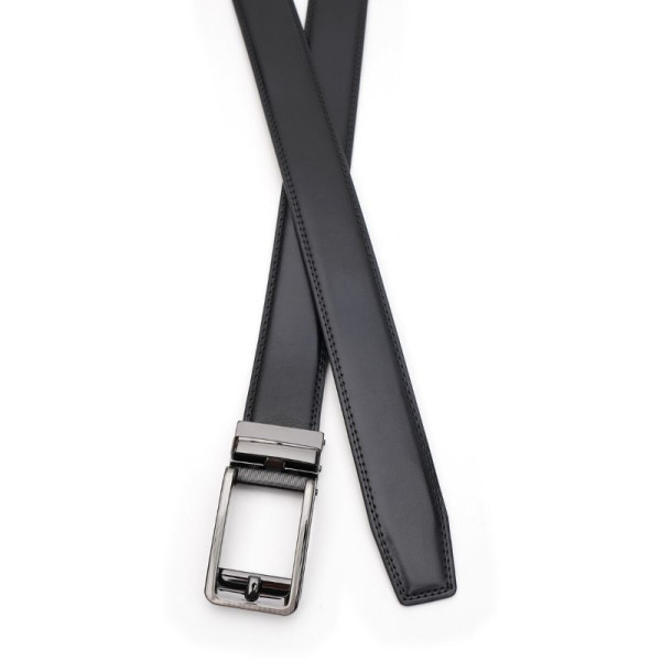 Ремень мужской кожаный JZ SB-JZV1GKX11-black