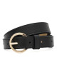 Ремень женский кожаный JZ SB-JZ1FP9298gold-black