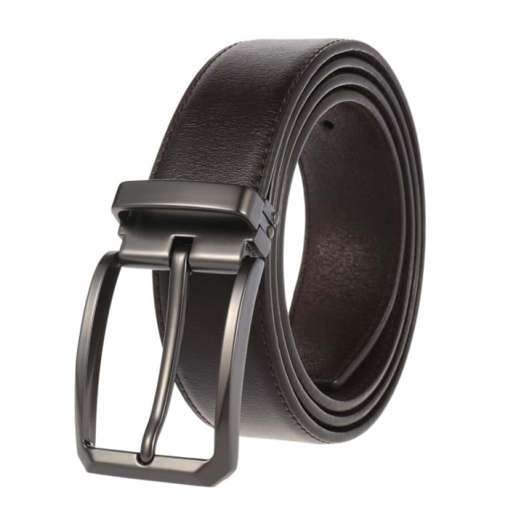Ремень мужской кожаный JZ SB-JZCV1026-3-brown
