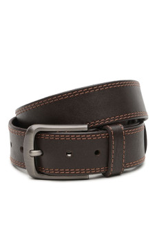 Ремень мужской кожаный JZ SB-JZV1115GX12-brown