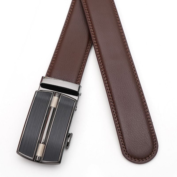 Ремень мужской кожаный JZ SB-JZV1GKX05-brown