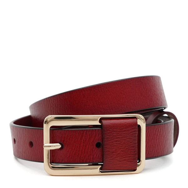 Ремень женский кожаный JZ SB-JZCV18011br-brown