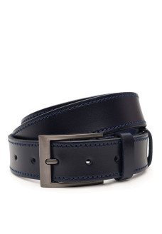 Ремень мужской кожаный JZ SB-JZV1125FX13-navy