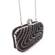 Модный клатч для женщин Sana pari N6922-19 BLACK 16,5х10х6см черный