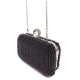 Модный клатч для женщин Sana pari N6922-19 BLACK 16,5х10х6см черный