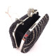Модный клатч для женщин Sana pari N6922-19 BLACK 16,5х10х6см черный