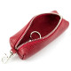 Ключница кожаная на молнии ST Leather (ST-07-108) 98295 Красный
