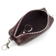 Ключница кожаная на молнии ST Leather (ST-07-105) 98292 Бордовый
