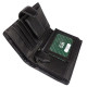 Портмоне для мужчин из кожи с секцией для документов  MD Leather MD-22-302 (JZ6720) черный