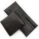 Практичный кошелек из кожи для мужчин MD Leather MD-131-A (JZ6737) черный