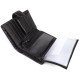 Портмоне для мужчин из кожи с секцией для документов  MD Leather MD-22-302 (JZ6720) черный