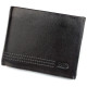 Оригінальне чоловіче портмоне зі шкіри MD Leather MD-555-12A (JZ6733) чорний