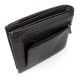 Оригінальне чоловіче портмоне зі шкіри MD Leather MD-555-12A (JZ6733) чорний