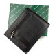 Оригінальне чоловіче портмоне зі шкіри MD Leather MD-555-12A (JZ6733) чорний