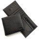Практичный кошелек из кожи для мужчин MD Leather MD-131-A (JZ6737) черный