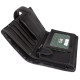 Портмоне для мужчин из кожи с секцией для документов  MD Leather MD-22-302 (JZ6720) черный