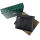 Модный мужской кошелек из кожи MD Leather MD-237-A (JZ6718) черный