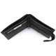 Мужское кожаное портмоне с зажимом для денег MD Leather MD-4M-611 (JZ6728) черный