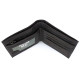 Модный мужской кошелек из кожи MD Leather MD-237-A (JZ6718) черный