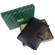 Кошелек из кожи с секцией для документов MD Leather MD-22-302B (JZ6719) черный
