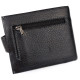 Мужское кожаное портмоне с зажимом для денег MD Leather MD-4M-611 (JZ6728) черный