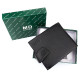 Мужское кожаное портмоне с зажимом для денег MD Leather MD-4M-611 (JZ6728) черный