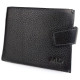 Мужское кожаное портмоне с зажимом для денег MD Leather MD-4M-611 (JZ6728) черный