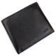 Модный мужской кошелек из кожи MD Leather MD-237-A (JZ6718) черный