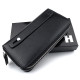 Кожаное мужское портмоне с двумя отделениями Horton H-M39-3B-1 (JZ6751) черный
