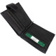 Мужское кожаное портмоне с зажимом для денег MD Leather MD-4M-611 (JZ6728) черный