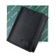 Модный кошелек для мужчин из кожи MD Leather MD-610-A (JZ6717) черный