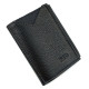 Модный кошелек для мужчин из кожи MD Leather MD-610-A (JZ6717) черный